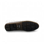 Plain Moccasin Loafer Jet Black