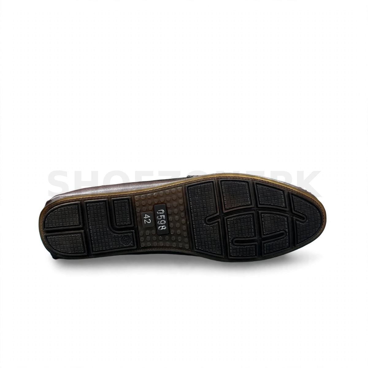 Plain Moccasin Loafer Jet Black