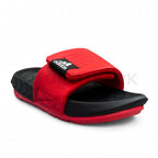 AD Adidas Comfort Slide Thick Sole Red Black Logo