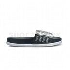 NK Slide Black White Logo Print