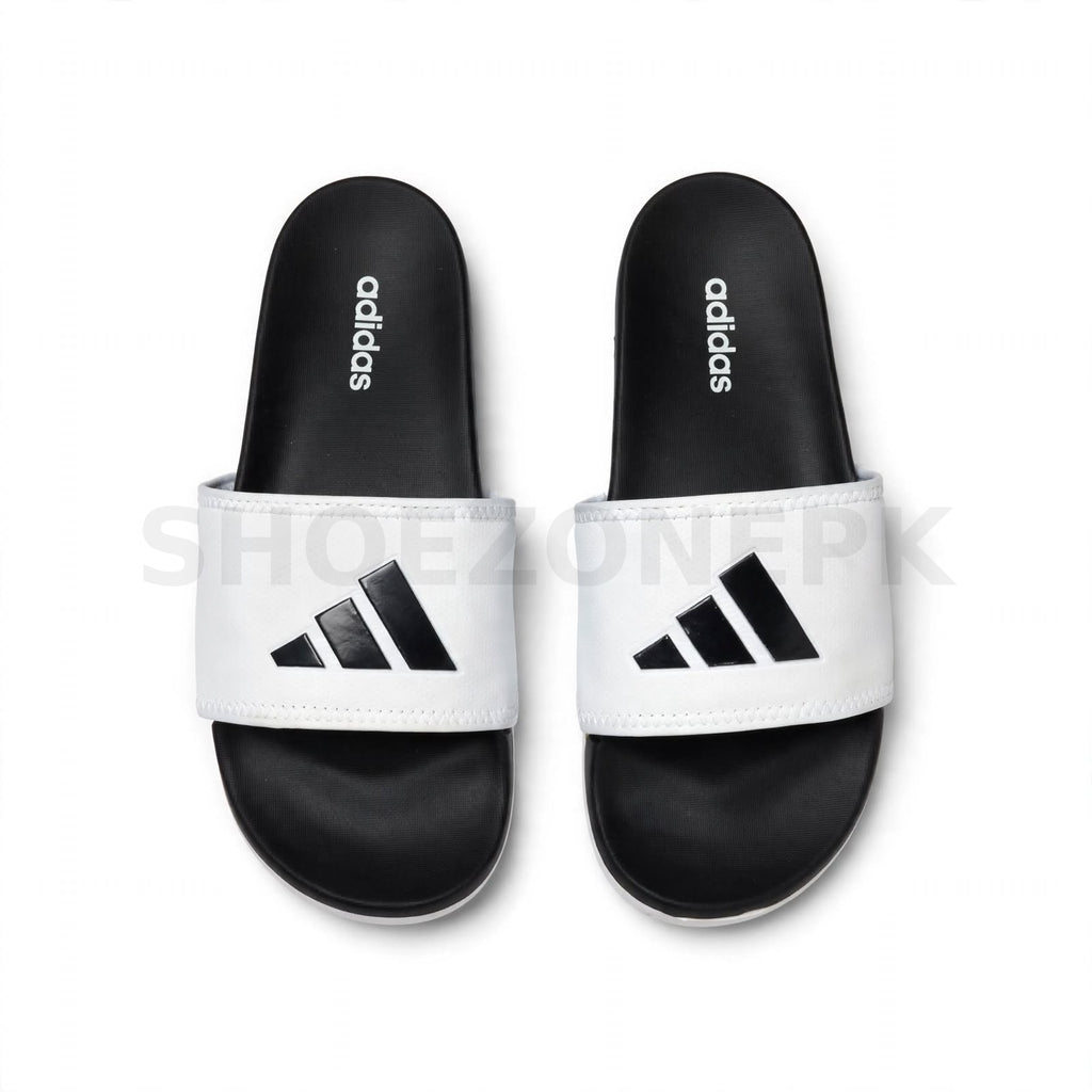 AD Slide White Black Big Logo