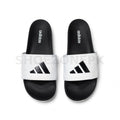 AD Slide White Black Big Logo