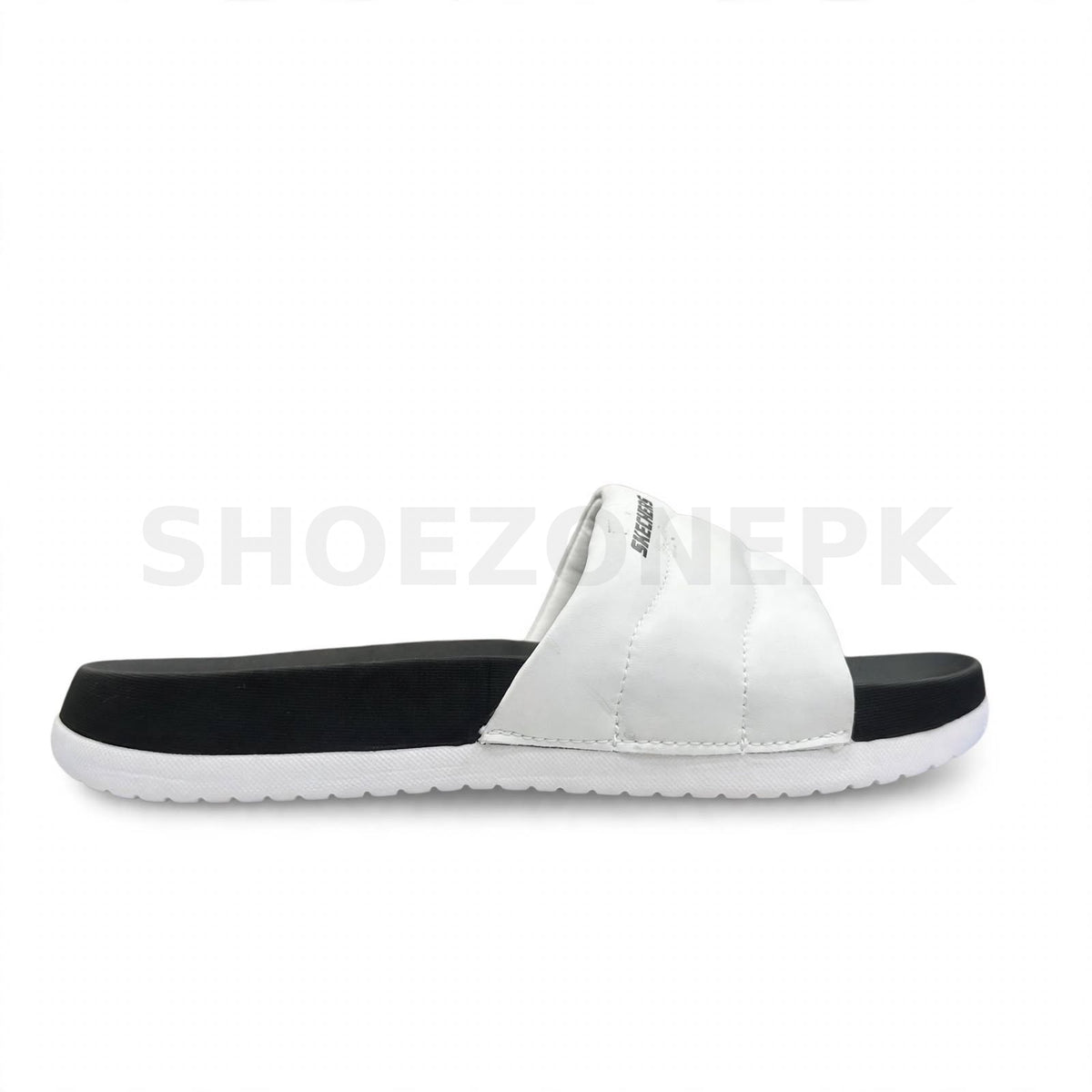 SK Slide White Black Hyper Burst