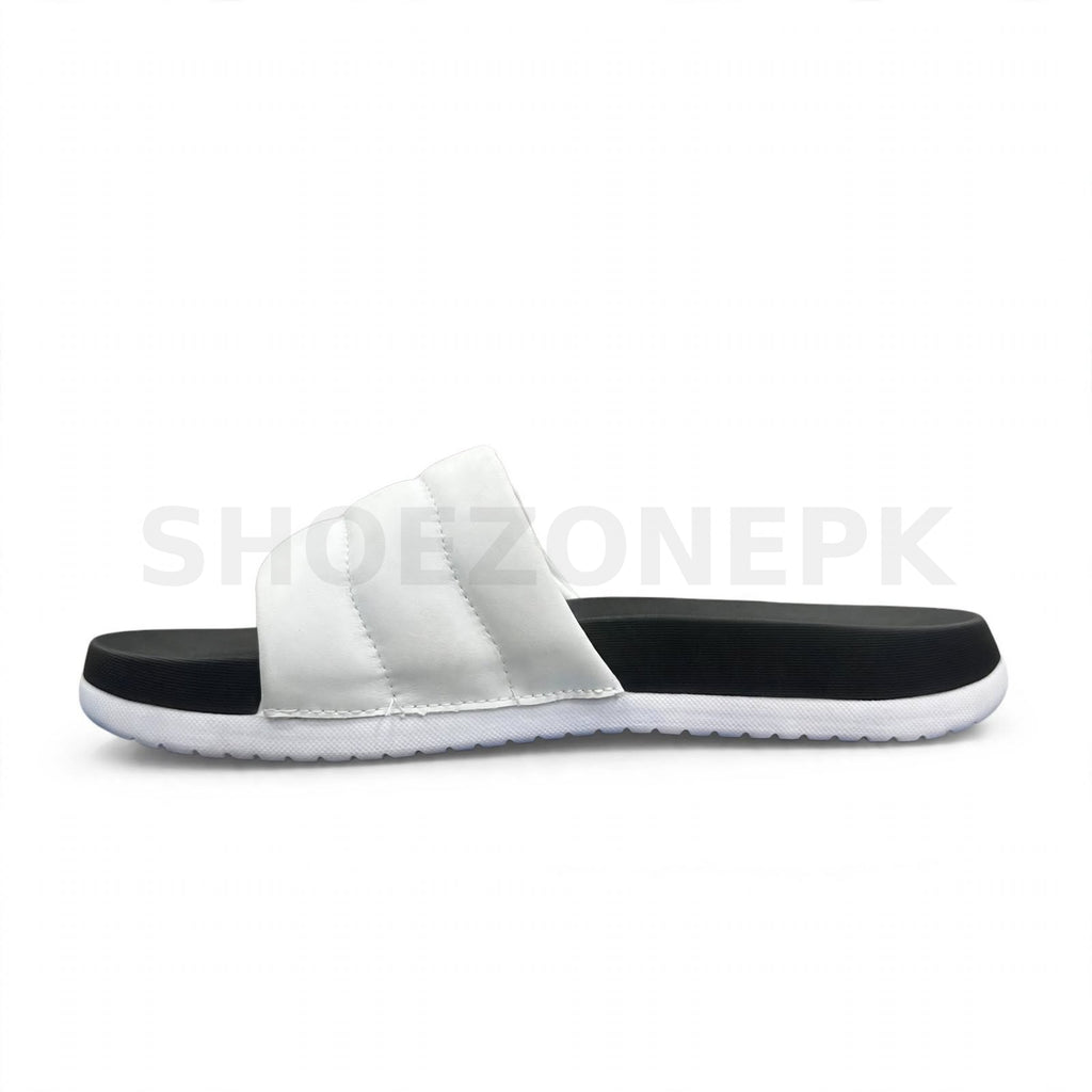 SK Slide White Black Hyper Burst