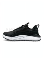 PUMA Runner Black White