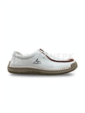 Salkin Loafer White Brown