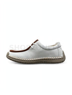 Salkin Loafer White Brown