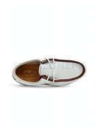 Salkin Wave Loafer White Brown