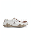Salkin Wave Loafer White Brown