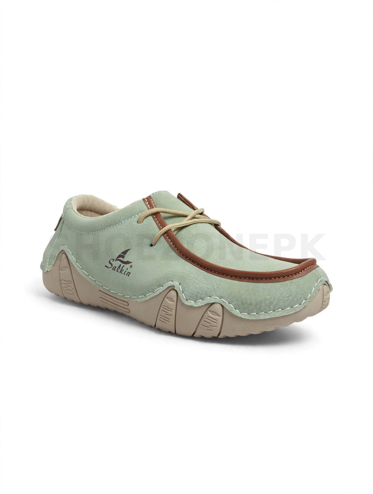 Salkin Wave Loafer Mint Green