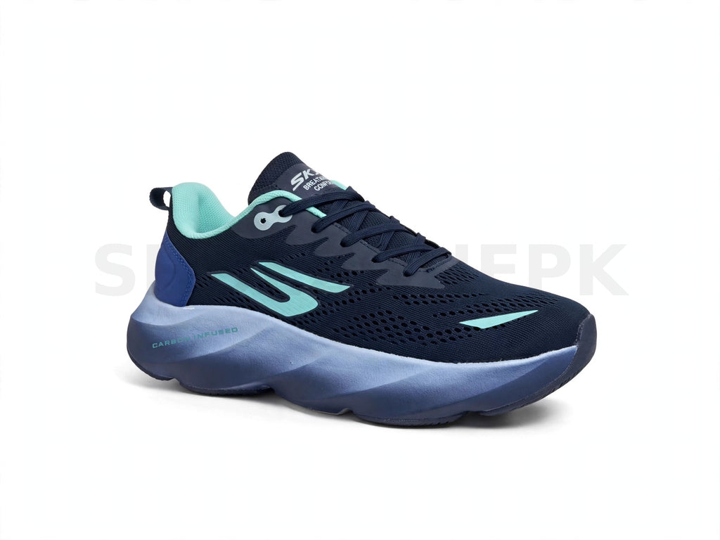 SK GO RUN Carbon Infused - Dark Navy Mint