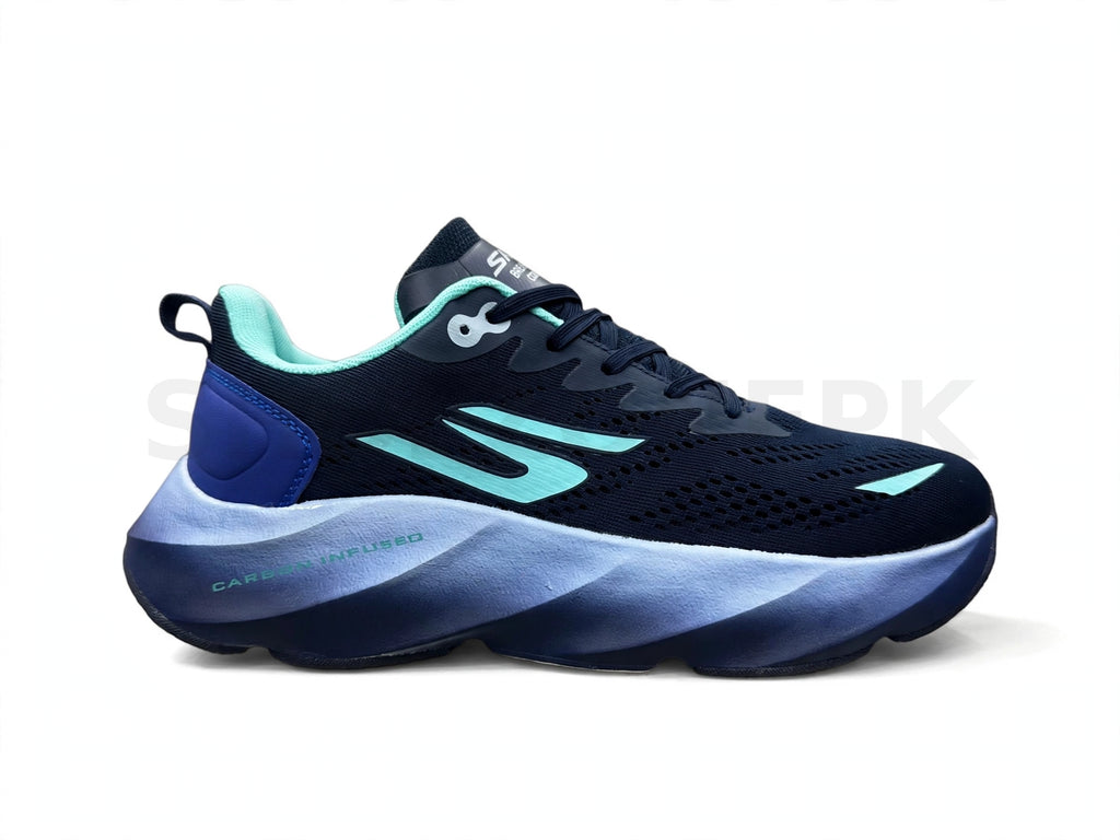 SK GO RUN Carbon Infused - Dark Navy Mint