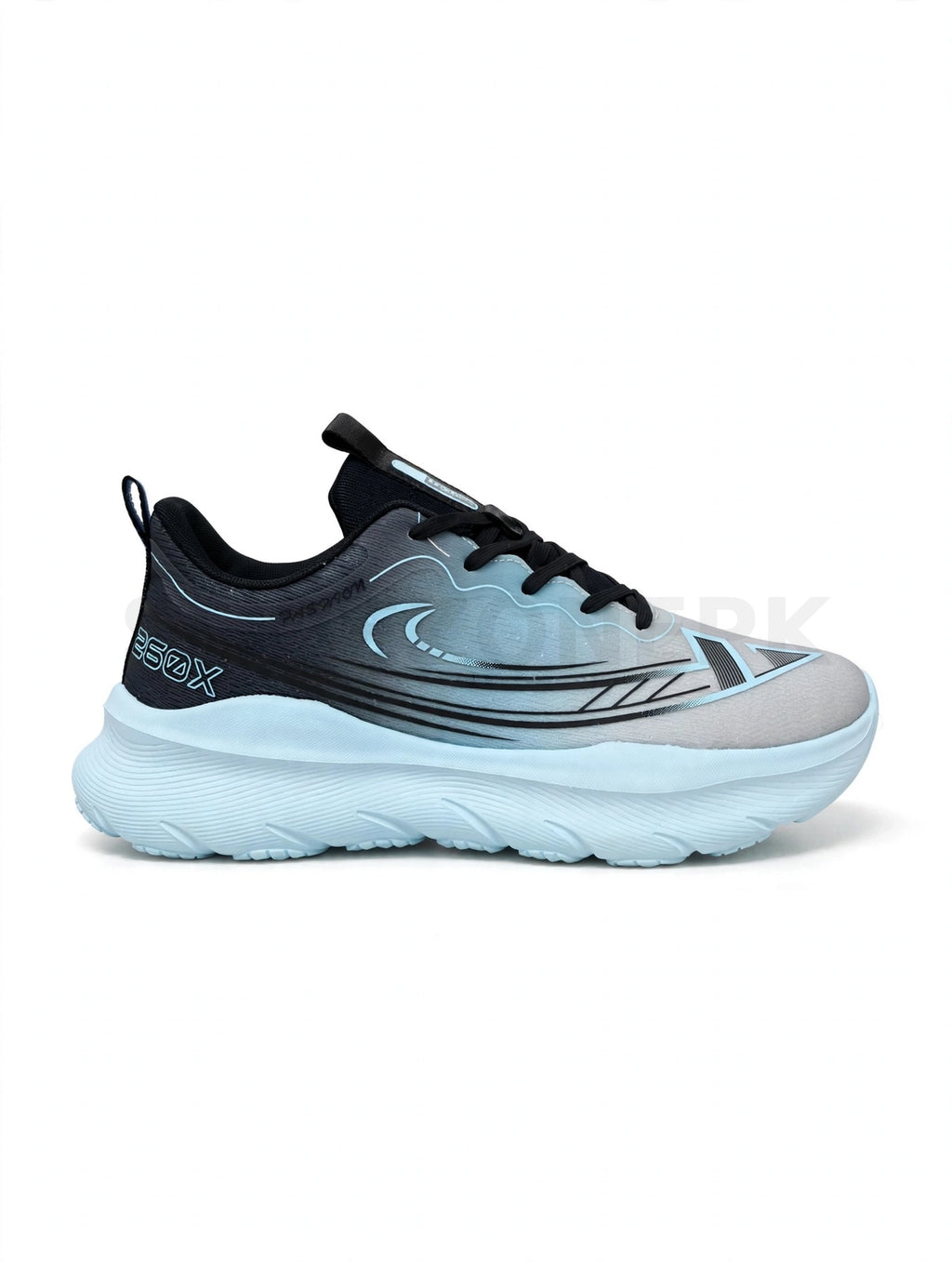 Gradient Runner Grey Black Ice Blue Big Size EUR 45 To 47