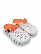 Crocs Cream Orange Medicated Sole