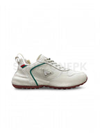 Crocodile Leather Sneaker Cream Green UNISEX