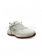 Crocodile Leather Sneaker Cream Green UNISEX