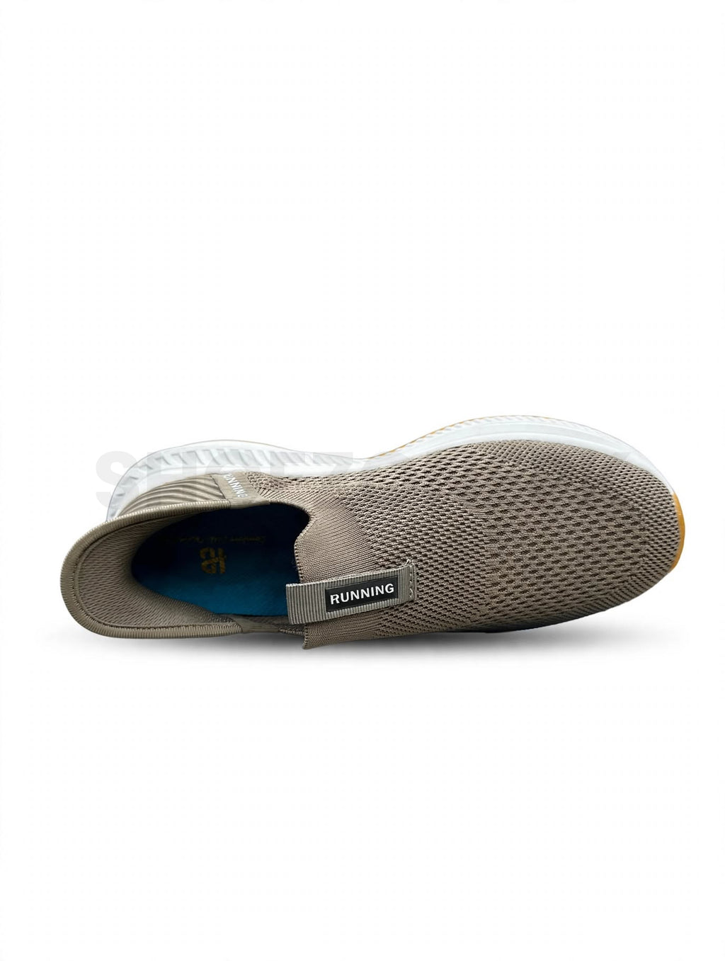 SK Running Slip-On Medicated Beige Khaki White