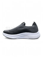 SK Running Slip-On Dark Grey with White midsole