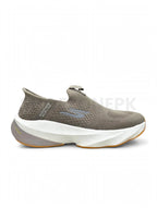 SK Slip-Ins Hyper Burst Khaki Grey with White midsole and Gum sole