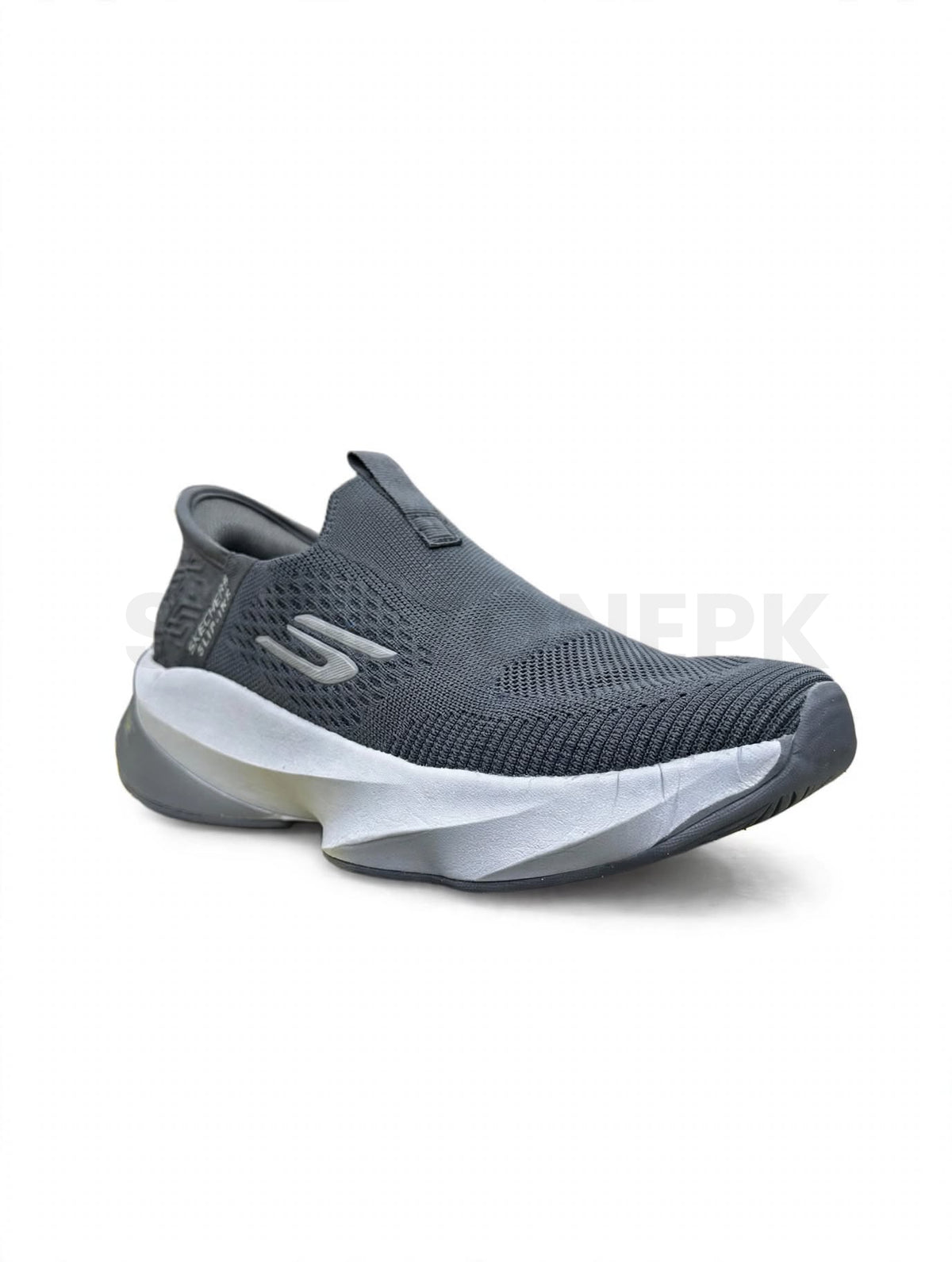 SK Slip-Ins Hyper Burst Dark Grey with Grey midsole and Gum sole