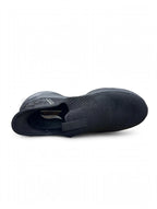 SK Slip-Ins Hyper Burst All Black with Grey S logo with Black midsole and Gum sole