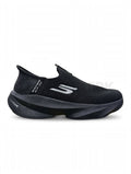 SK Slip-Ins Hyper Burst All Black with Grey S logo with Black midsole and Gum sole