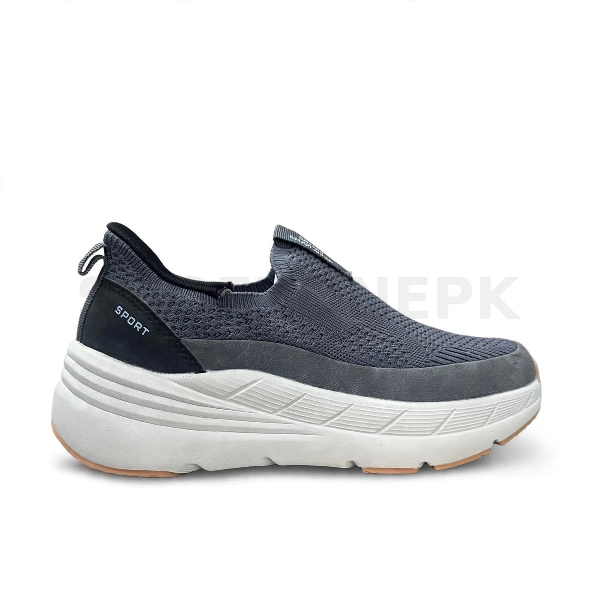 SK Snap Step Sport Charcoal Grey White