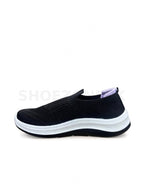 SK High-ankle sock slip-on Black White