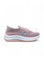 SK High-ankle sock slip-on Light Pink White