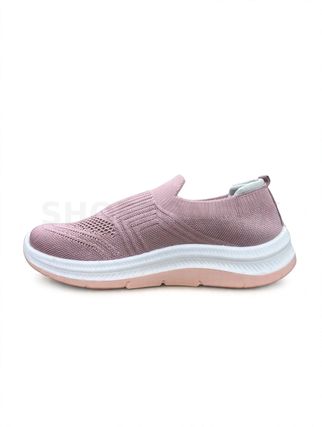 SK High-ankle sock slip-on Light Pink White