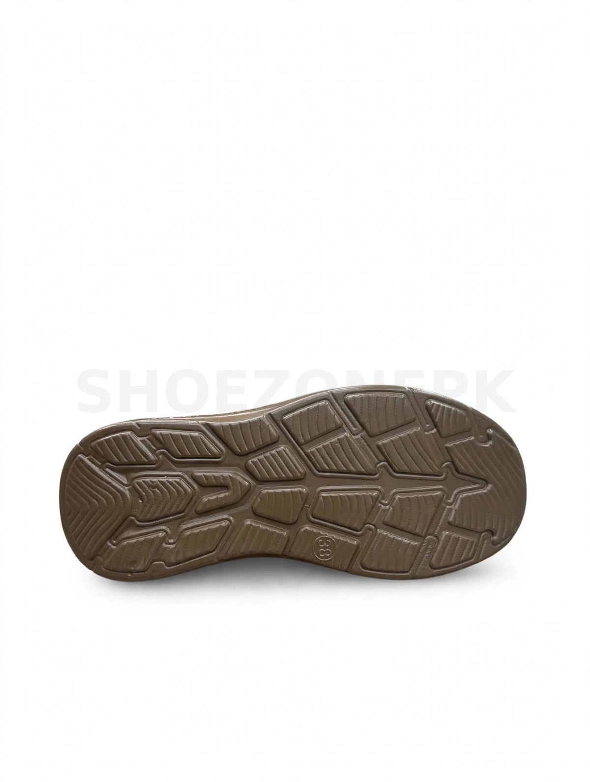 SK High-ankle sock slip-on Taupe Brown White