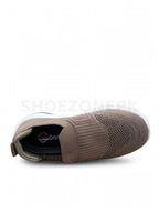 SK High-ankle sock slip-on Taupe Brown White