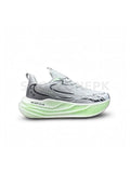 Flame Runners - White Grey Green