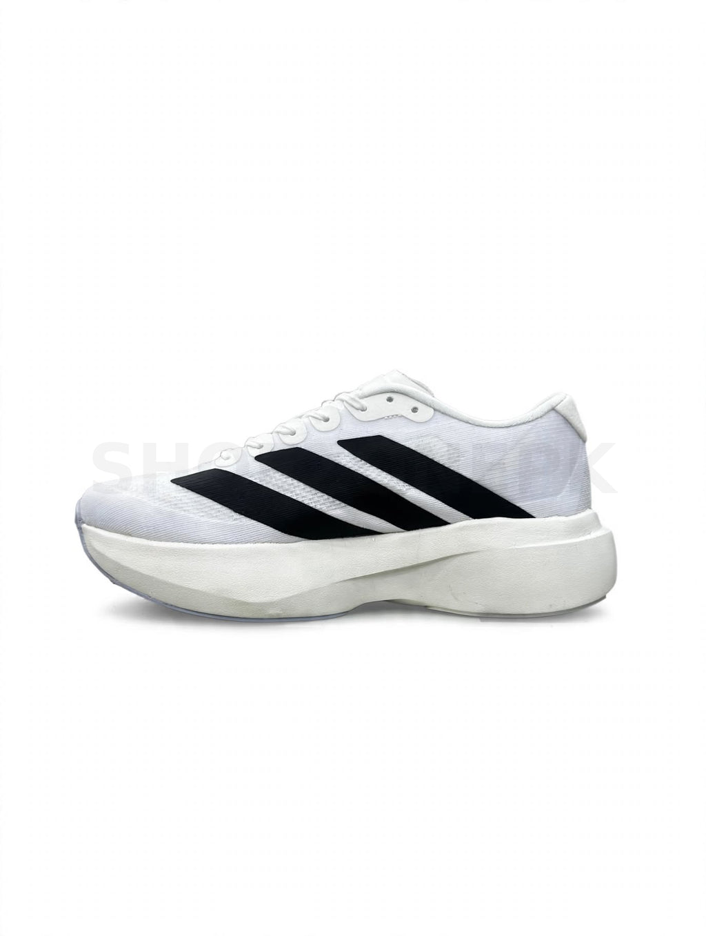 Adizero Adios Pro 3 Core White with Core Black 3-Stripes