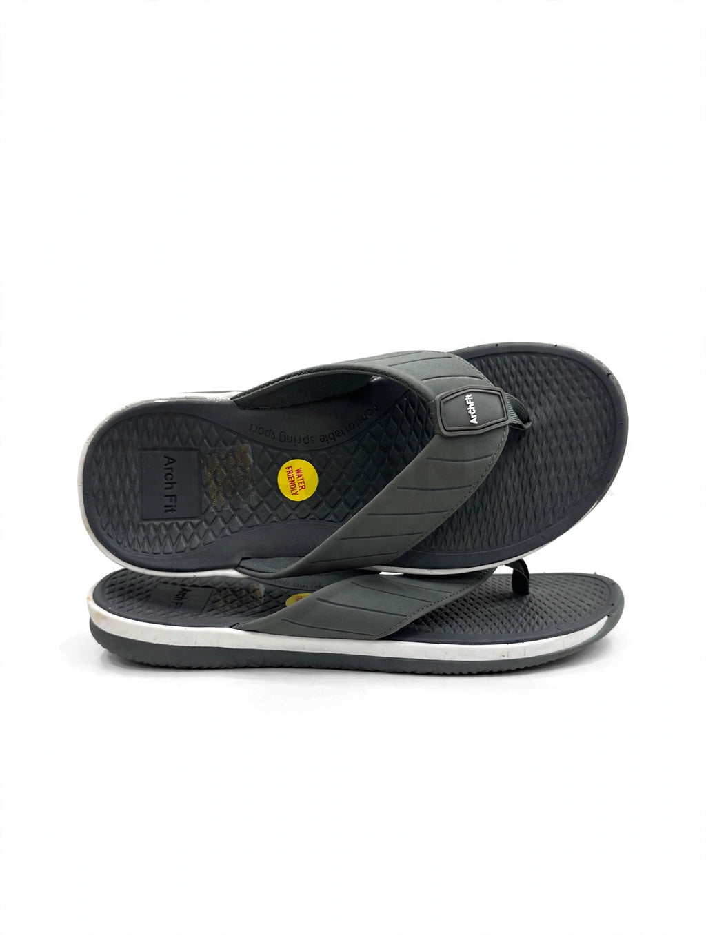 SK Arch Fit - Flip Flop  Grey White