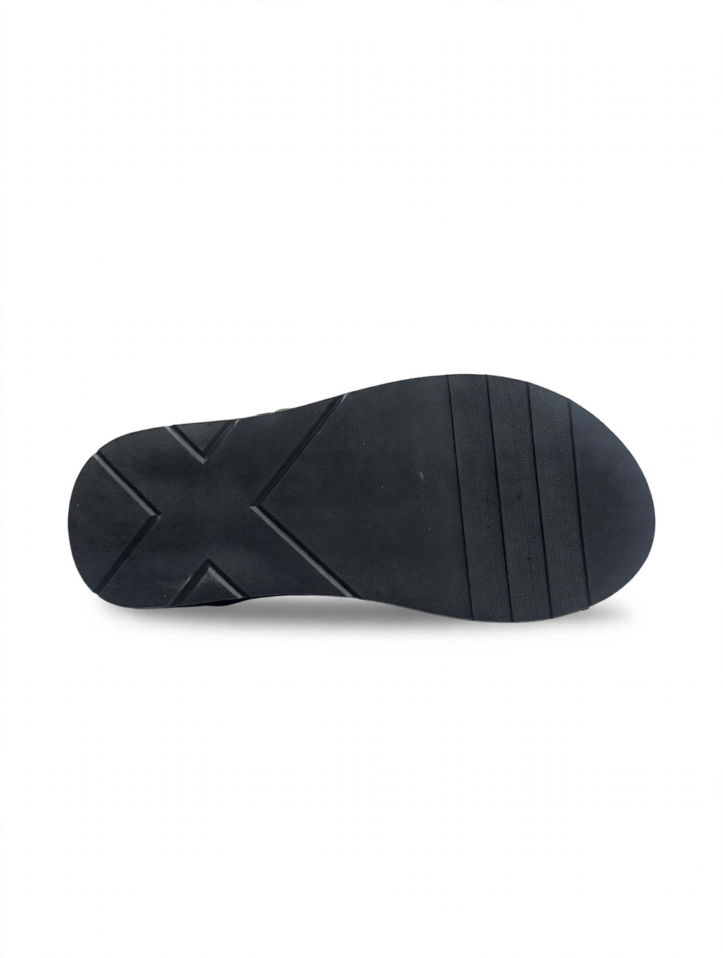 Leather Finish Flip Flop Full Black