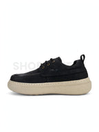 Casual Loafer Lace-Up - Platform Sole