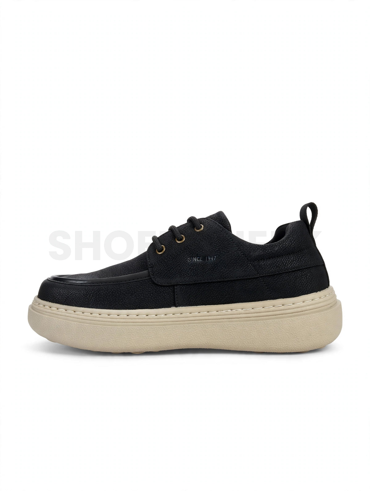 Casual Loafer Lace-Up - Platform Sole