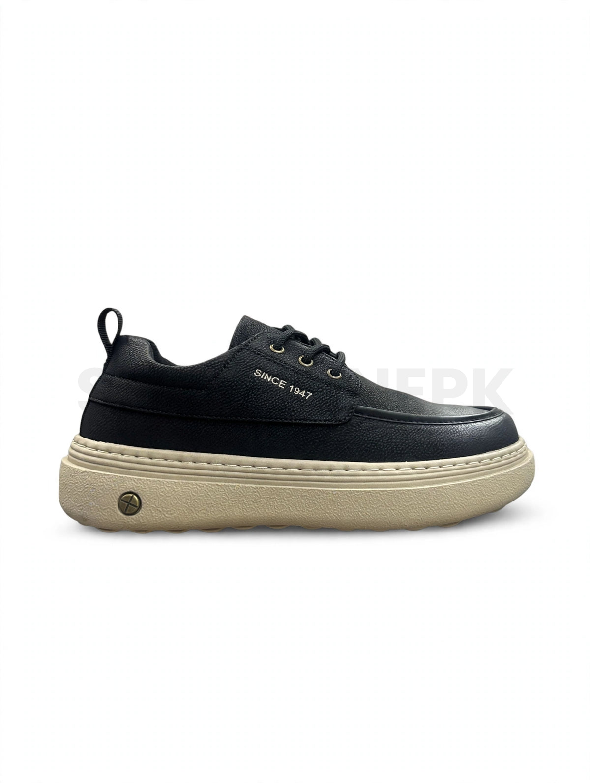 Casual Loafer Lace-Up - Platform Sole