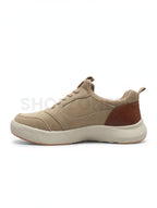 1ST LOOKS Lifestyle Street Sneaker Beige Brown