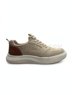 1ST LOOKS Lifestyle Street Sneaker Beige Brown