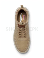 1ST LOOKS Lifestyle Street Sneaker Beige Brown
