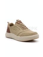 1ST LOOKS Lifestyle Street Sneaker Beige Brown