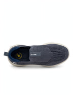 HF Sock Knit Slip-On Runner - Slate Grey White