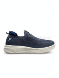 HF Sock Knit Slip-On Runner - Slate Grey White