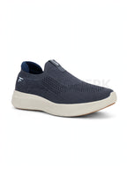 HF Sock Knit Slip-On Runner - Slate Grey White