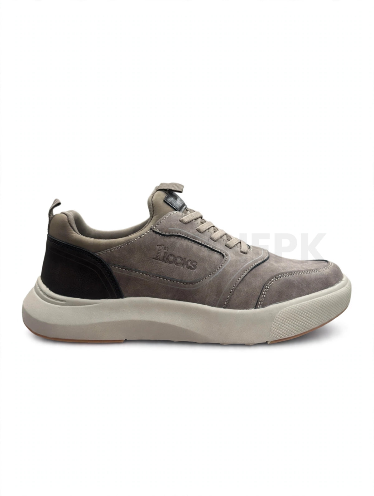 1ST Looks Urban Sneaker Taupe Grey