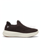 HF Sock Knit Slip-On Runner - Dark Brown