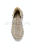 Looks Sock Knit Wavy Runner Beige