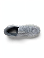Looks Sock Knit Wavy Runner Light Grey